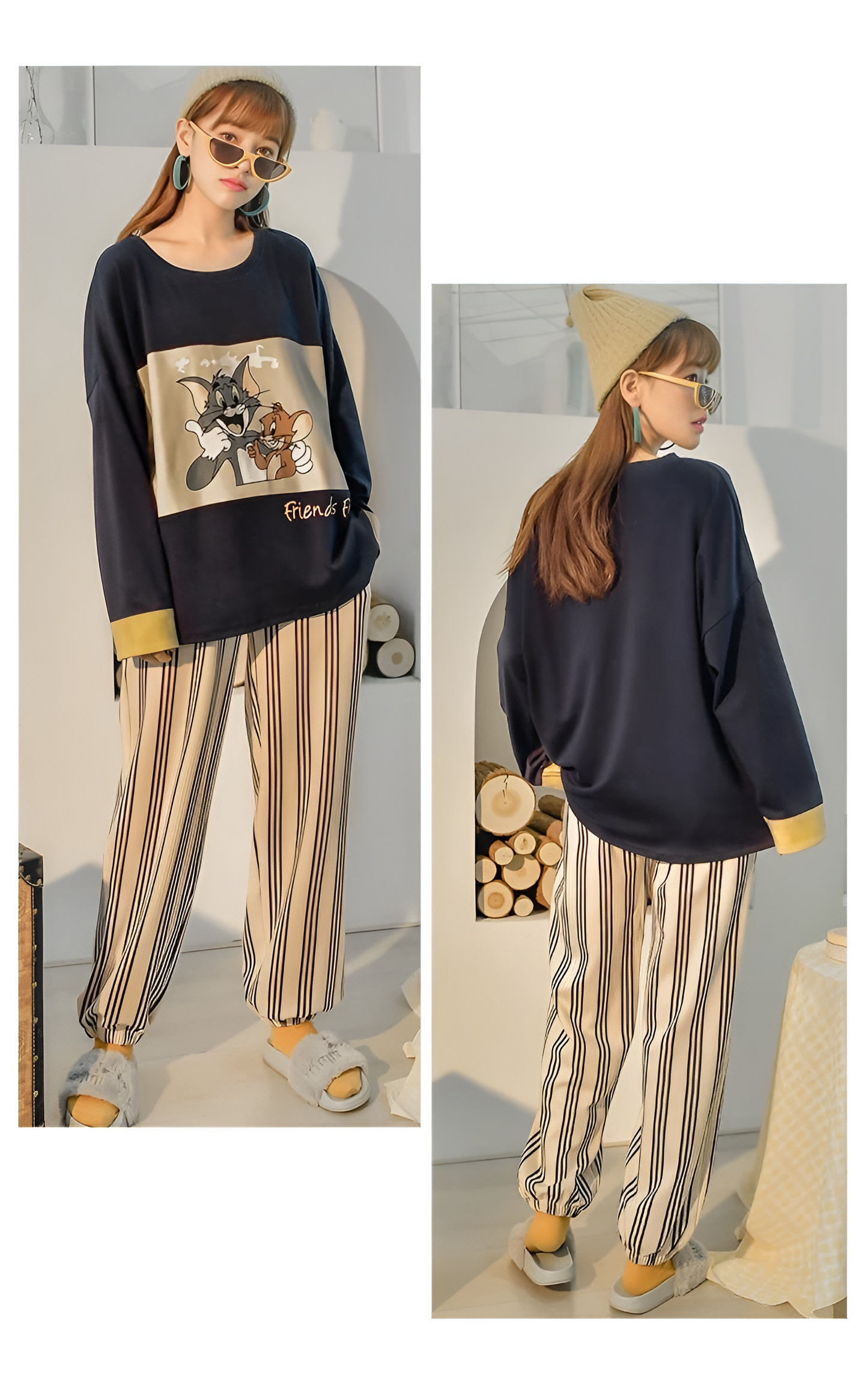 Tom and Jerry Printed Pajama set