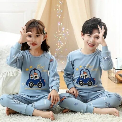 Cute Lovely Car kids night suit