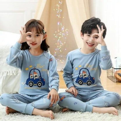 Cute Lovely Car kids night suit