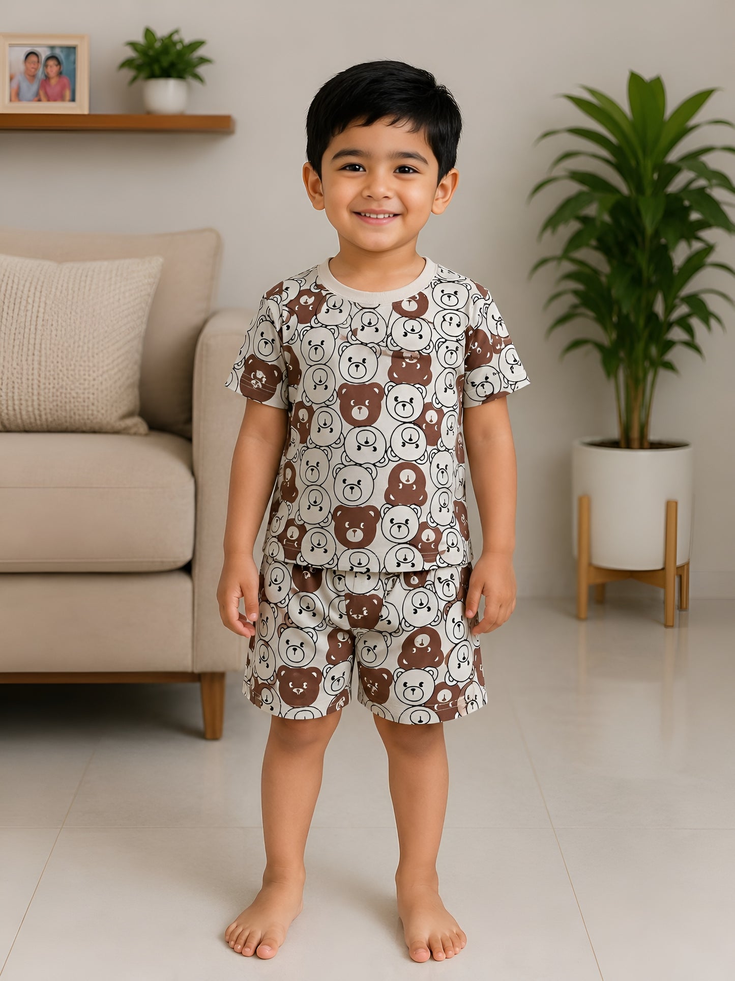 Teddy Bear Print Co ord set