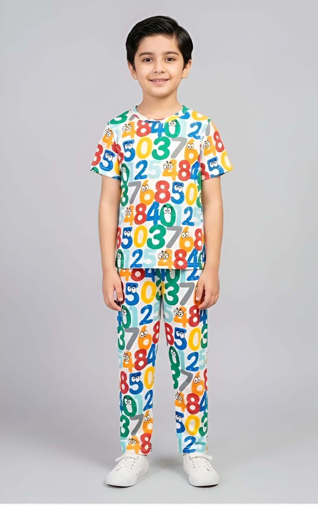 Numbers Print Kids wear
